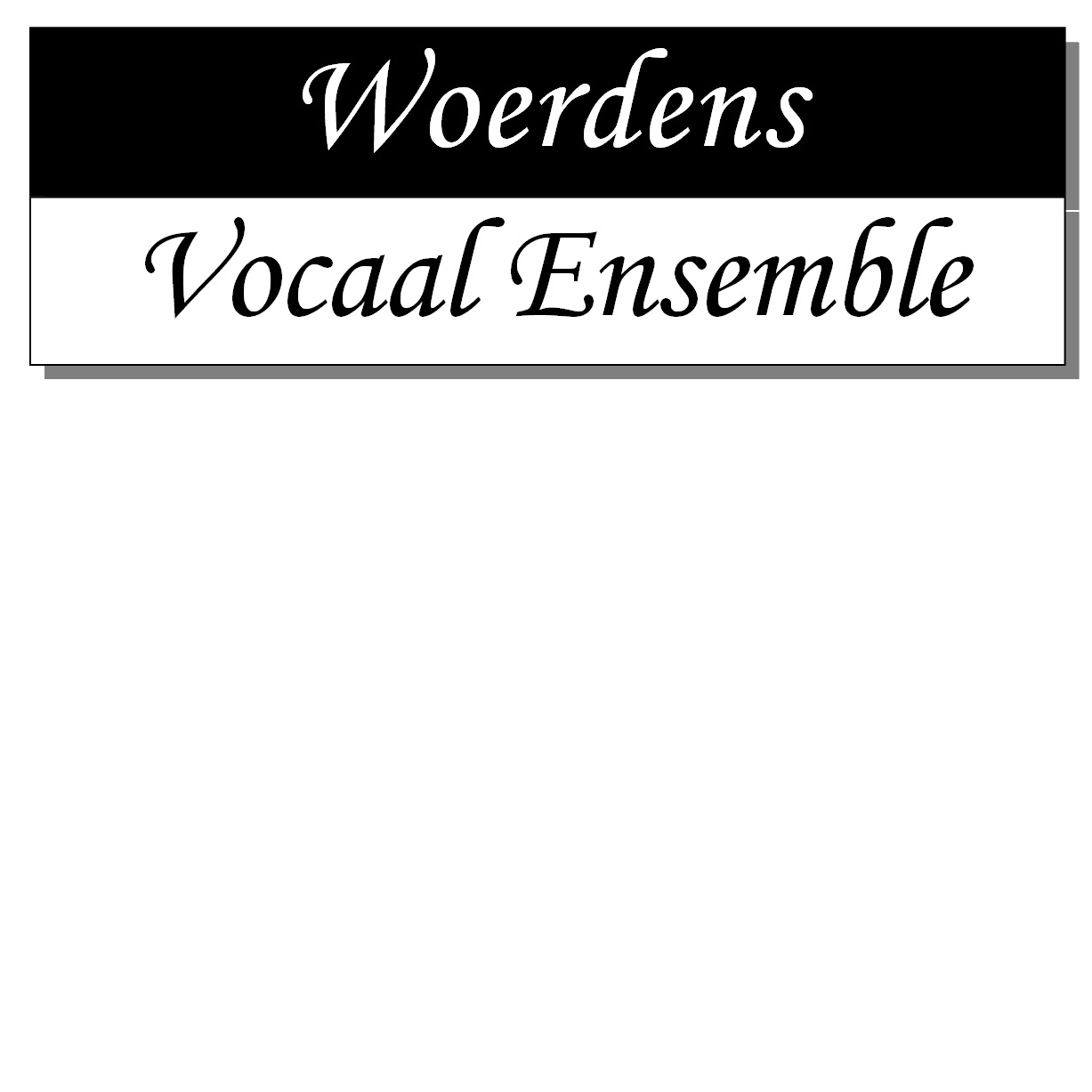 Woerdens Vocaal Ensemble kleinkoor, gemengd, klassieke muziek